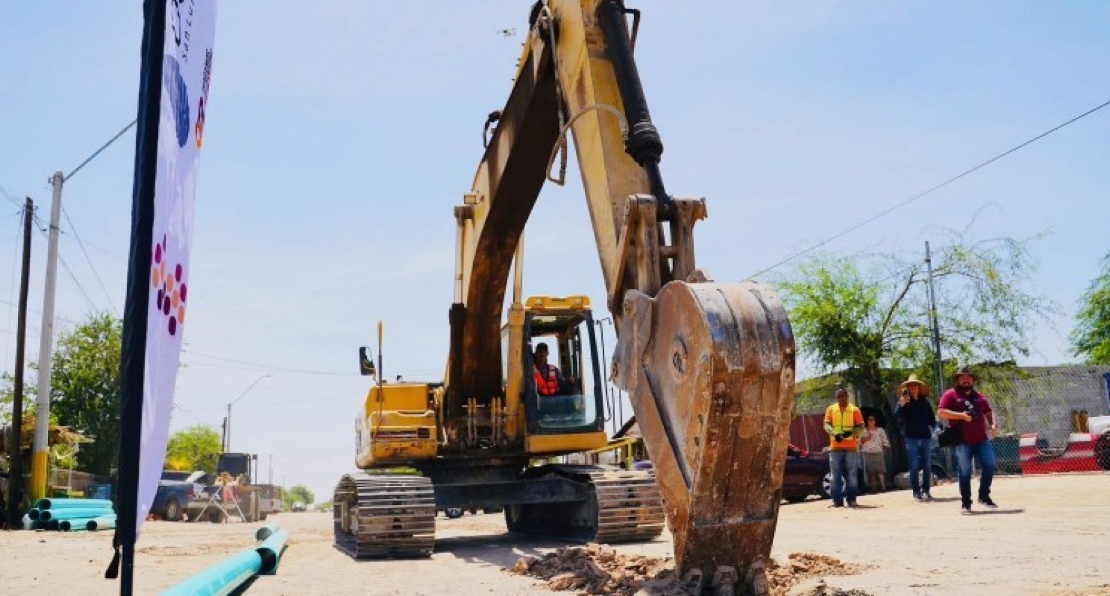 Inicia ampliación de alcantarillado sanitario en colonias Mezquite y Reforma