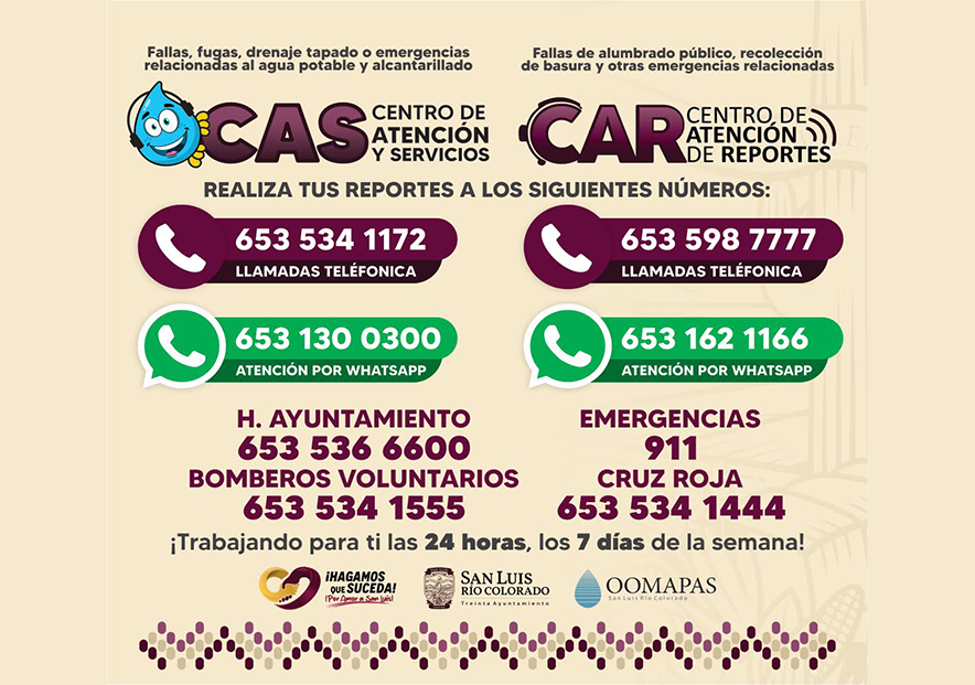 Reporta Fugas y fallas
